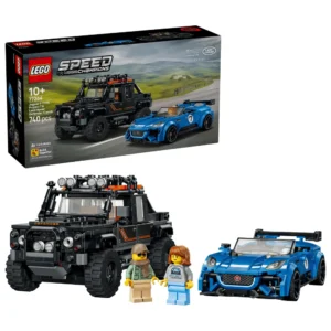 Lego Speed 77264 Jaguar Project 7 & Land Rover Defender