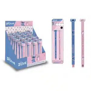 Set Of 2 Erasable Gel Pens Stitch & Angel