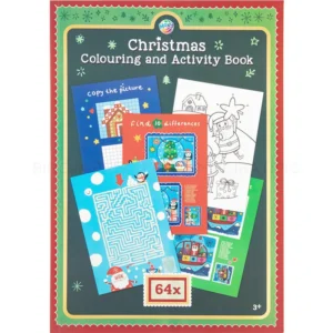 Christmas Colouring & Activity Book A4, 64 Pages