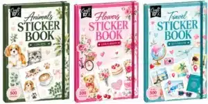 Luxury Sticker Book 11x17cm, 100 Sheets