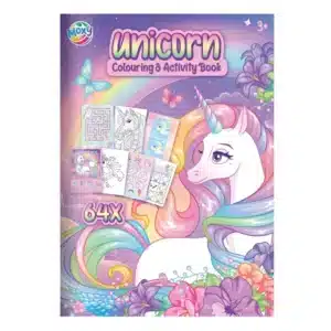 Colouring & Activity Book Unicorn A4 , 64 Pages