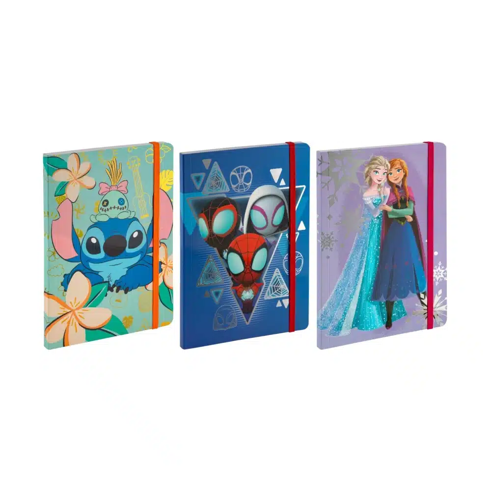 Notebook A5 80sheets 14,5x21cm (3 Assorted)