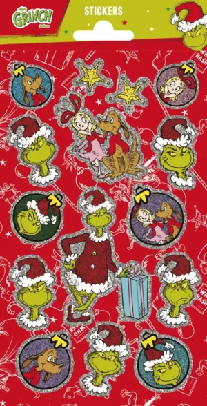 The Grinch Foil Stickersheet