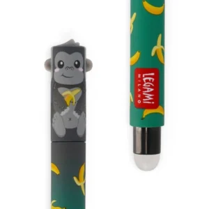 Legami Erasable Roller Black Ink - Gorilla