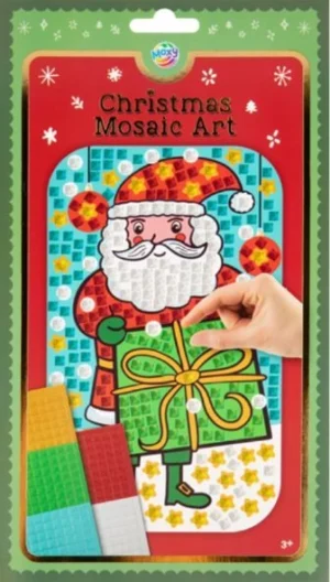 Christmas Mosaic Art A5, 3 Assorted