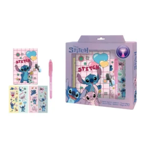 Stitch Secret Diary Set + Pen + Stickers
